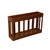 Gold Danish Teak Wall Magazine Rack, 1950s For Sale - Image 8 of 8