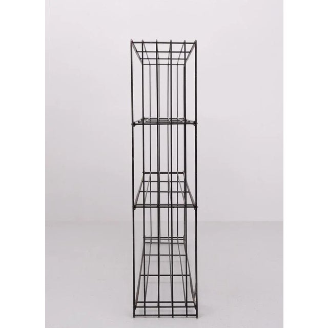 Mid-Century Minimalist Pilastro Shelf by Tjerk Reijenga, the Netherlands, 1958 For Sale - Image 6 of 8