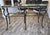 Late 20th Century Hollywood Regency Patinated Metal Console Table For Sale - Image 11 of 12
