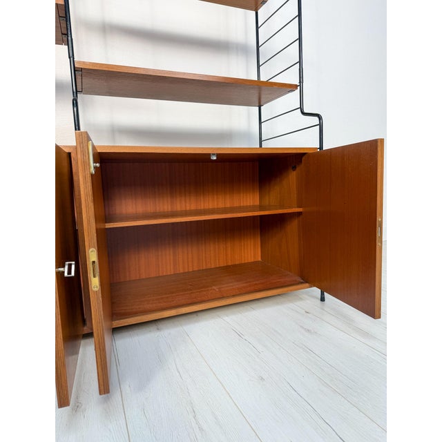 Vintage Freestanding Teak Shelving System from WHB, 1960s For Sale - Image 9 of 12