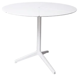 White Lacquered Dining Table, 1970s