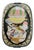 Vintage Glass and Metal Wall Art by Bjørn Wiinblad for Rosenthal Germany For Sale