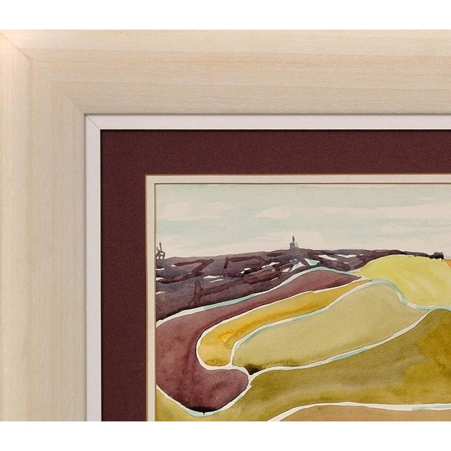 1970s Rosemary Ziar, The North Coast of Cornwall, West Penwith, 1970s, Watercolour, Framed For Sale - Image 5 of 18