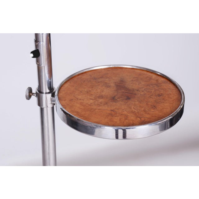 Bauhaus Floor Lamp in Chrome-Plated Steel by Hynek Gottwald, 1930s For Sale - Image 4 of 10