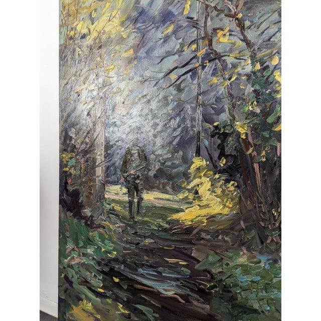 Jean Quéméré, Autumn Landscape at Orival, Painting For Sale - Image 5 of 6
