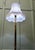 Vintage Slender Column Brass Floor Lamp, 1930 For Sale - Image 6 of 8