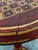 Late 20th Century Hand-Painted Round Pedestal Game Table, Vintage For Sale - Image 5 of 12