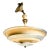 Vintage Art Deco Ufo Ceiling Light For Sale