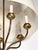 Mid 20th Century Mid 20th Century Restored Six Arm Brass Drum Shade Chandelier For Sale - Image 5 of 8