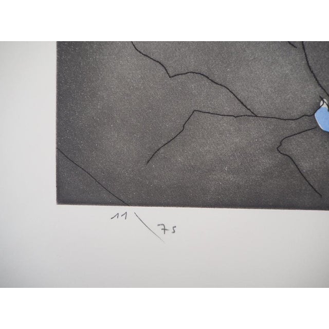 Joan Gardy-Artigas, Le peintre aveugle, Etching For Sale - Image 5 of 7