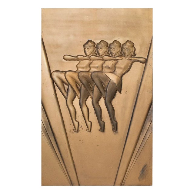 Rockettes Decorative Panel by the American artist Mark Yurkiw. American Express commissioned Yurkiw to make this piece to...