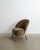Wood Mid-Century Modern Swedish Asymmetrical Chair in Green Brown Velvet by Arne Norell, 1950s For Sale - Image 7 of 7
