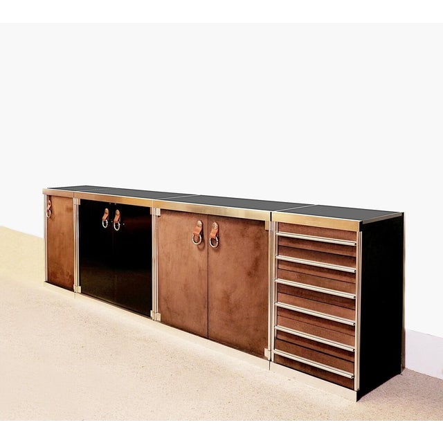 Vintage Modular Sideboard by Guido Faleschini for Hermès, 1970s For Sale - Image 15 of 15