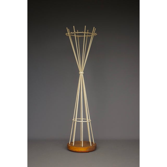 Mid-Century Modern Modernist French Coat Stand, 1950s For Sale - Image 3 of 10