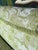 Antique Key Lime Floral Channel Back Sofa For Sale - Image 4 of 15