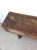 1980s Antique Style Primitive Long Wooden Bench For Sale - Image 5 of 18