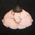 1920s French White Clichy Marble Patern Glass Pendant Lamp, 1920s For Sale - Image 5 of 8