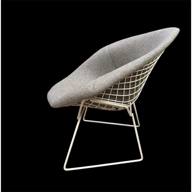 Harry Bertoia 1960's MCM Diamond Chair Attributed to Knoll Harry Bertoia For Sale - Image 4 of 11