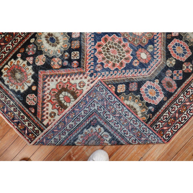 Antique Persian Mahal Carpet - 4'9" x 13'3" For Sale - Image 18 of 18