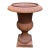 Antique Classical Cast Iron Garden Urn Planter For Sale
