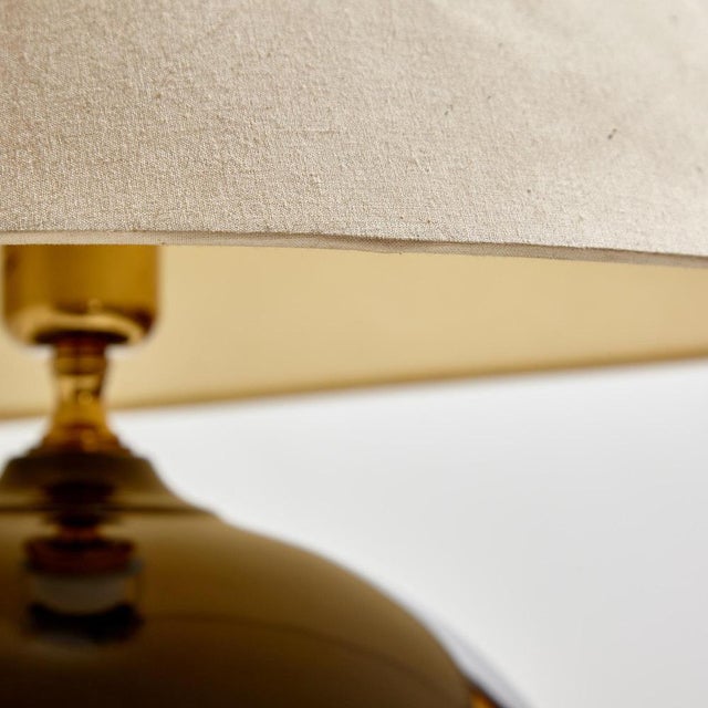 Vintage Glass Table Lamp, 1970s For Sale - Image 4 of 10