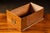 Brown Mid-Century Oak 21-Drawer Industrial Index Cabinet For Sale - Image 8 of 11