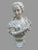 Antique Victorian 13" Figural Bust Porcelain Statue Madame Le Pompadour For Sale - Image 6 of 12