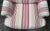 Traditional Striped Armchair + Ottoman For Sale - Image 10 of 12