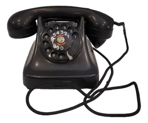 Vintage Swedish Phone in Bakelite attributed to Ericsson, 1950s