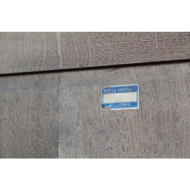Vintage Danish Brutalist Cabinet in Oak, 1890s For Sale - Image 16 of 17