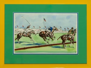 Two Polo Players
