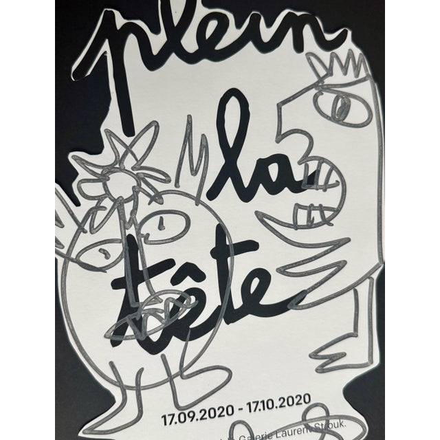 Robert Combas, Characters, 2000, Felt-tip Pen For Sale - Image 3 of 5