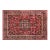 Vintage Hand-Knotted Wool Rug – 10.2 X 13.2 Red Medallion Traditional Rug For Sale
