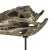 Mid-Century Modern NOIR Brass Alligator On Stand, Large For Sale - Image 3 of 6