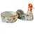 Late 20th Century Large Vintage Chinese Famille Rose Polychrome Enamel Rooster Form Covered Box & Tureen For Sale - Image 5 of 15