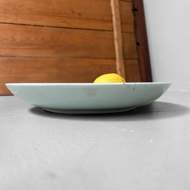 1940s Vintage Blue-and-White Landscape Plate from Arita, 1940s For Sale - Image 5 of 8