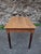 Brown Vintage Pine Drop-Leaf Table with Turned Beech Legs, France, 1930s For Sale - Image 8 of 16