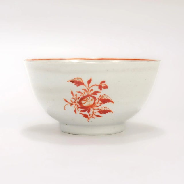 Antique 18th Century Chinese Export Porcelain Tea Bowl & Saucer For Sale - Image 4 of 18