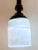 Contemporary Bespoke Italian Organic Black White Grey Murano Glass Pendant Light For Sale - Image 4 of 9