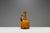 Mid-Century Modern Abstract Studio Craft Amber Blown Glass Pitcher / Bottle / Bud Vase / Vessel, Usa, C. 1970s For Sale - Image 4 of 12