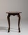 Brown 20th Century France Rich Walnut Brown Carved Octagonal Side Table For Sale - Image 8 of 11