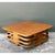 Vintage Stacked Rattan Coffee Table After Paul Frankl For Sale - Image 9 of 12