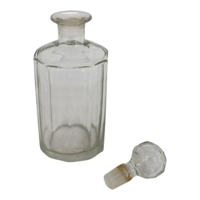 Four Vintage Dimiutive Cut & Pressed Glass Spirit Decanters C1940 For Sale - Image 16 of 18