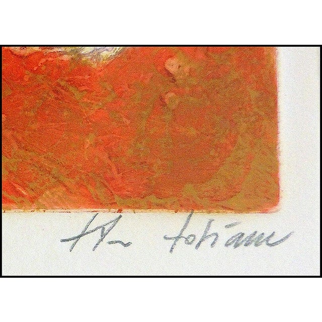 Expressionism Mid 20th Century Le Guitariste, Theo Tobiasse For Sale - Image 3 of 5
