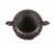 Late 19th Century Antique Patinated Bronze Oil Lamp Kerosene Meiji Style Etched Glass Globe Eagle For Sale - Image 5 of 12
