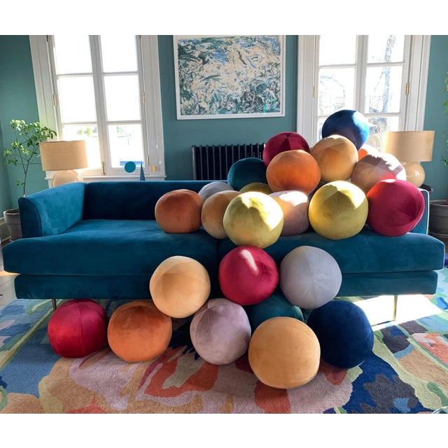 Sculptural, colorful and fun, these spherical accent pillows are the perfect décor companion Available in 8 delicious...