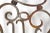 Antique Victorian Wrought Iron Double Gates 57 X 95.875 In. For Sale - Image 6 of 9