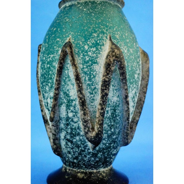 Green and Black Murano Glass Vases by C. Zeta, Italy, 1970s, Set of 2 For Sale - Image 12 of 18
