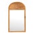 Vintage Pulaski Arched Wood Frame Mirror For Sale
