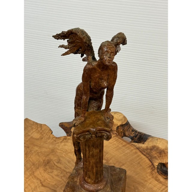 Dario Campanile Bronze Sculpture, Signed For Sale - Image 4 of 12